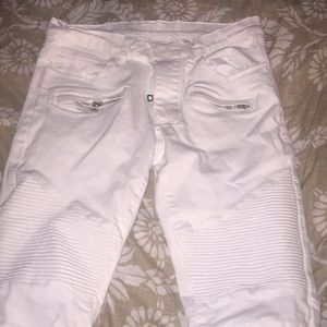 White Balmain Jeans